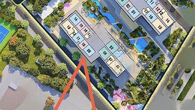 Super cheap 2-bedroom corner apartment, PR1 building, facing Southeast, only 4.35 billion, 64 square meters of clear water, extremely chill coral river view
