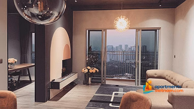 Owner sells Palm Heights apartment, 3 bedrooms, 105m2, full of high-end furniture, beautiful new, price: 10.6 billion including taxes and fees