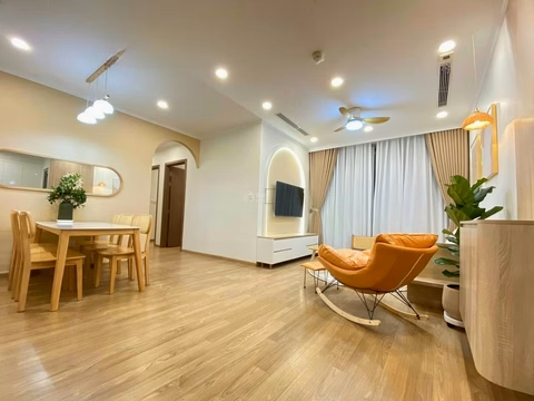 Vinhomes Gardenia Ham Nghi apartment for rent, 2 bedrooms, 3 bedrooms, fully furnished, 120m2. Contact: 0936 325 ***