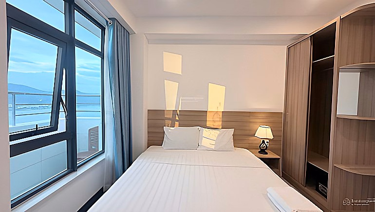 Cheap Nha Trang beachfront tourist apartment for rent from 8xx/day, 11 million/month