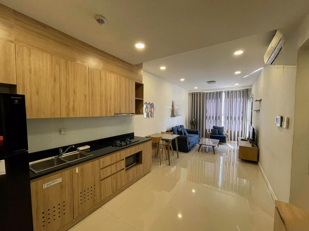 Super hot, urgent rent ICON 56, District 4, 50m2, 1 bedroom, 1 bathroom fully furnished, price 15 million