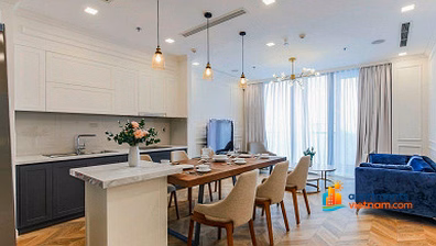 Vinhomes Golden River Ba Son apartment for rent 58m2 1 bedroom with high-class design