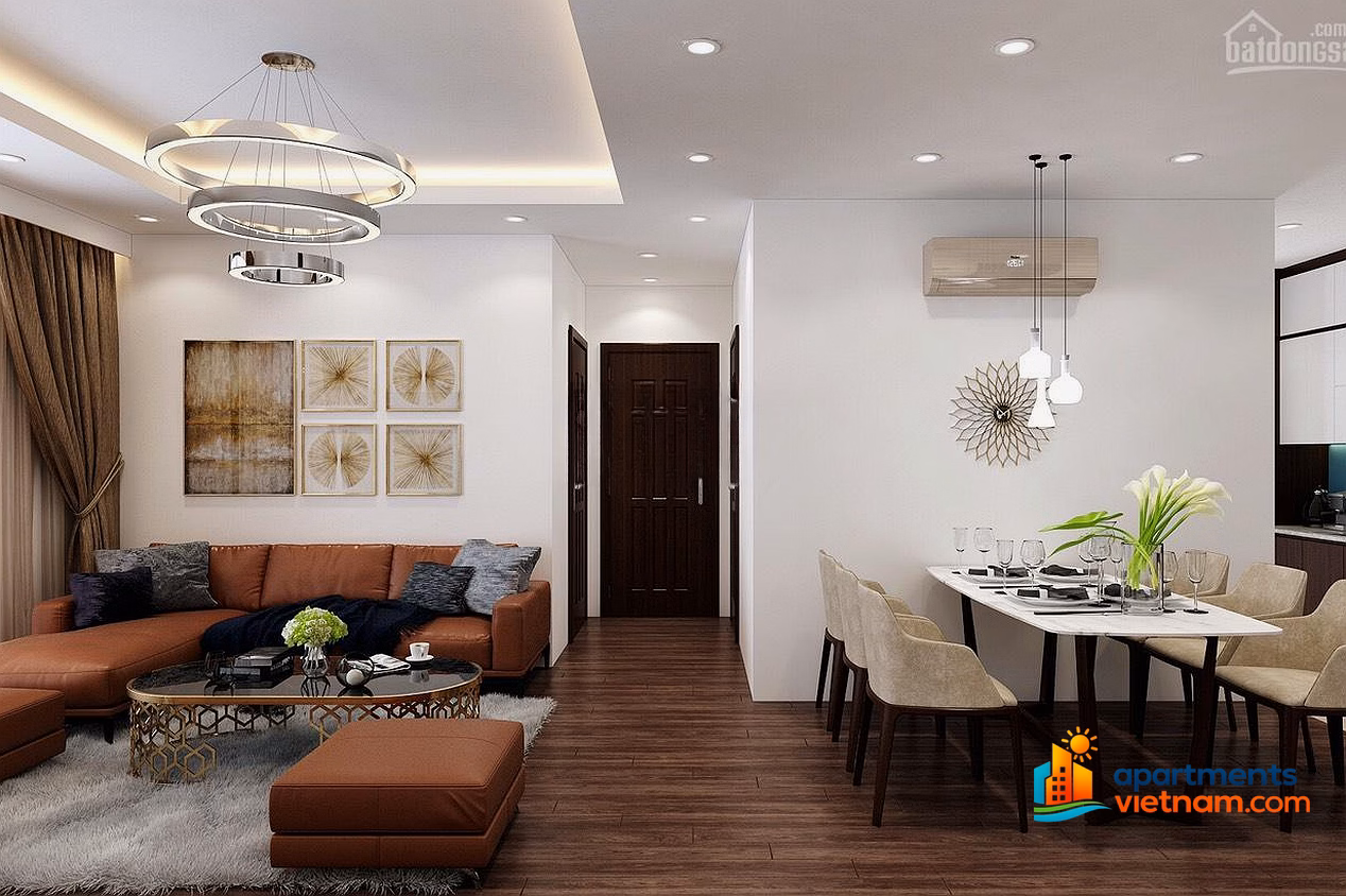 Urgent rent apartment in NGD area, area 120m2, fully furnished 3 bedroom design. Price 16 million/month Contact: 0979 062 ***