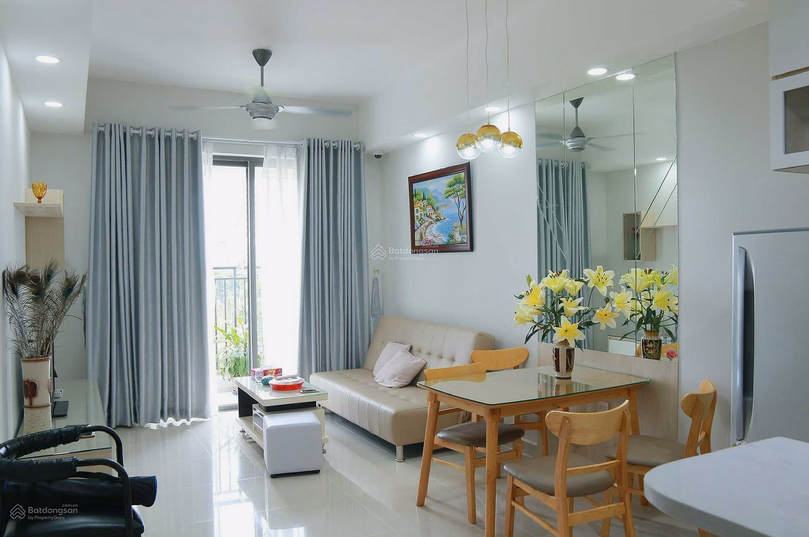 Apartment for rent in Saigonland, Nguyen Gia Tri. Area: 70m², 2 bedrooms, Price only 11 million