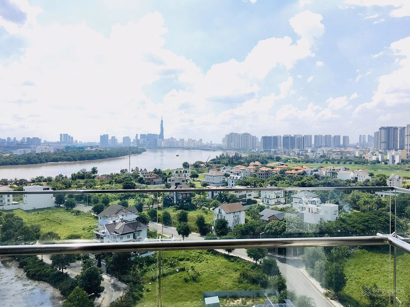 Thu Thiem Dragon 2-bedroom corner apartment for sale - Corner apartment A08, middle floor, direct view of Saigon River, LM81