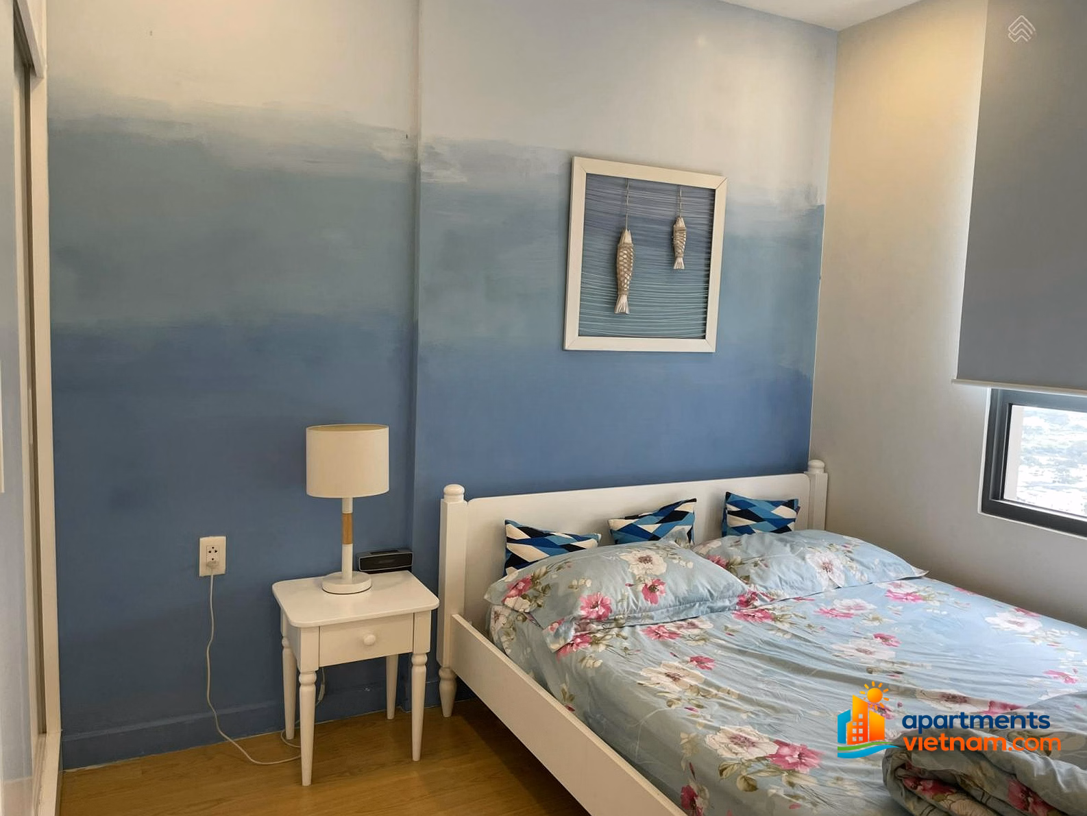 Masteri Thao Dien 2 bedrooms for rent, price 17 million, beautiful sparkling river view***