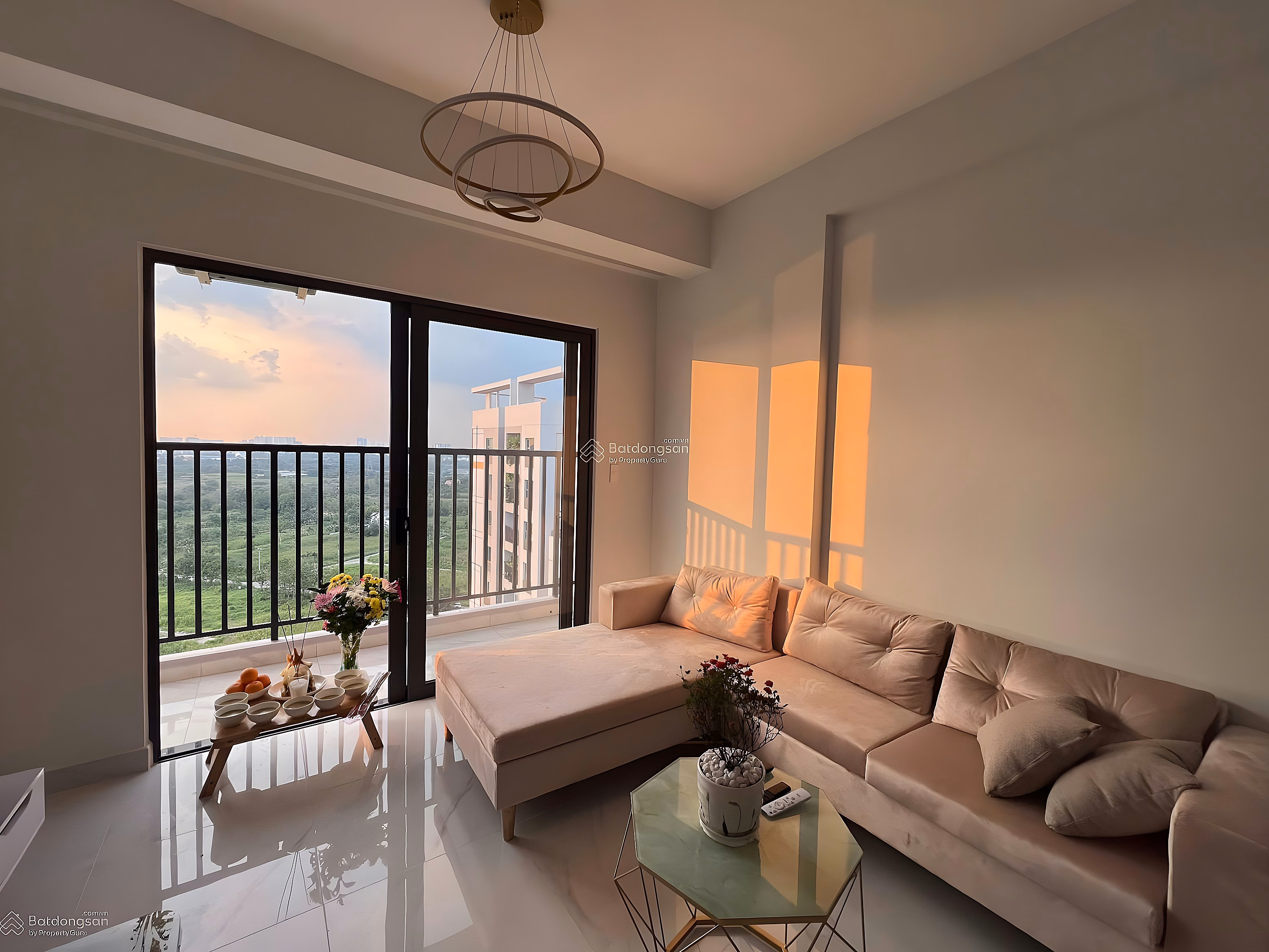 Conic Riverside apartment for rent, 2 bedrooms, 2 bedrooms fully furnished, price 8 million/month***