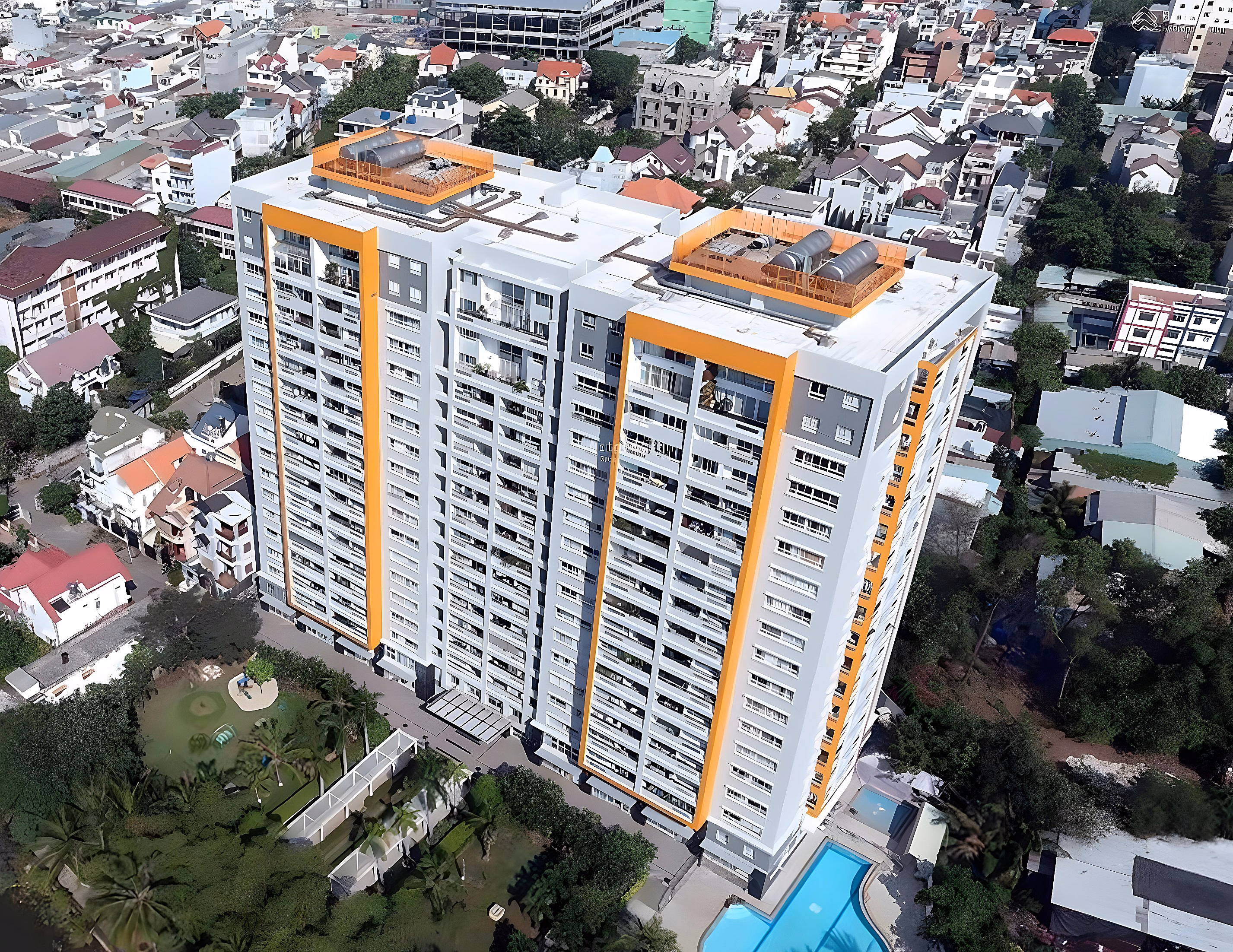 Rare item 4S Riverside apartment Corner apartment for rent: 2 bedrooms, 2 bathrooms, 80 m² with balcony, price 11 million. 0902 509 ***