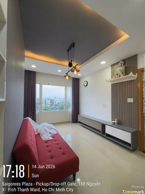 I need to rent CH Saigonres Vincom Nguyen Xi, 2 bedrooms = 11 million/month. Contact: 0775 929 *** Page