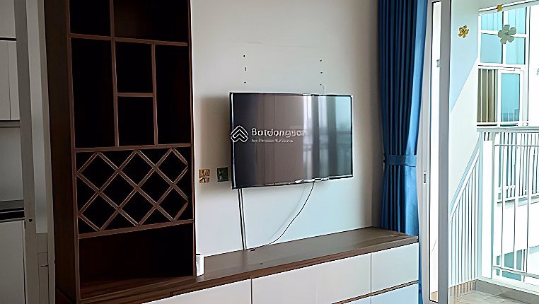 NTCB apartment for rent with 2 bedrooms and 2 bathrooms, river view and park, area 80m2, price 14 million/month