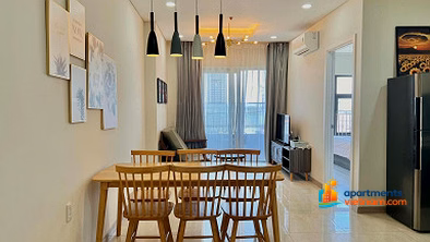 For Rent: 2BR Apartment at The Monarchy - High Floor, Sea View, 80m², 14.5 Million VND