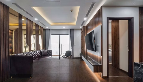 Super rare! Luxury Park View 3-bedroom apartment for rent, good price 25 million/month. Contact 0965 057 ***