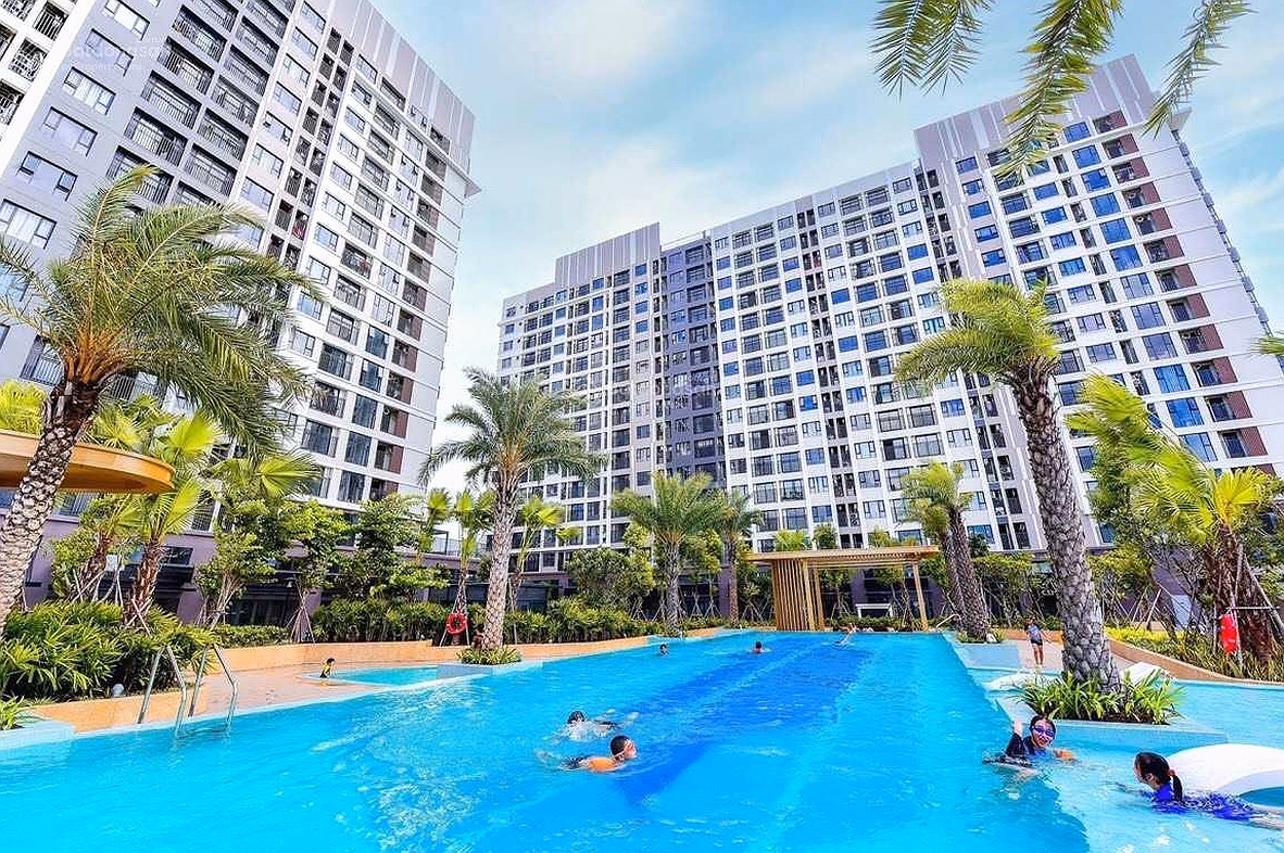 March 2026 apartment 57m2, 2 bedrooms, 1 bathroom, balcony price 3.2 billion full kitchen, curtain, ... and rental contract 9 million/month Tower C2