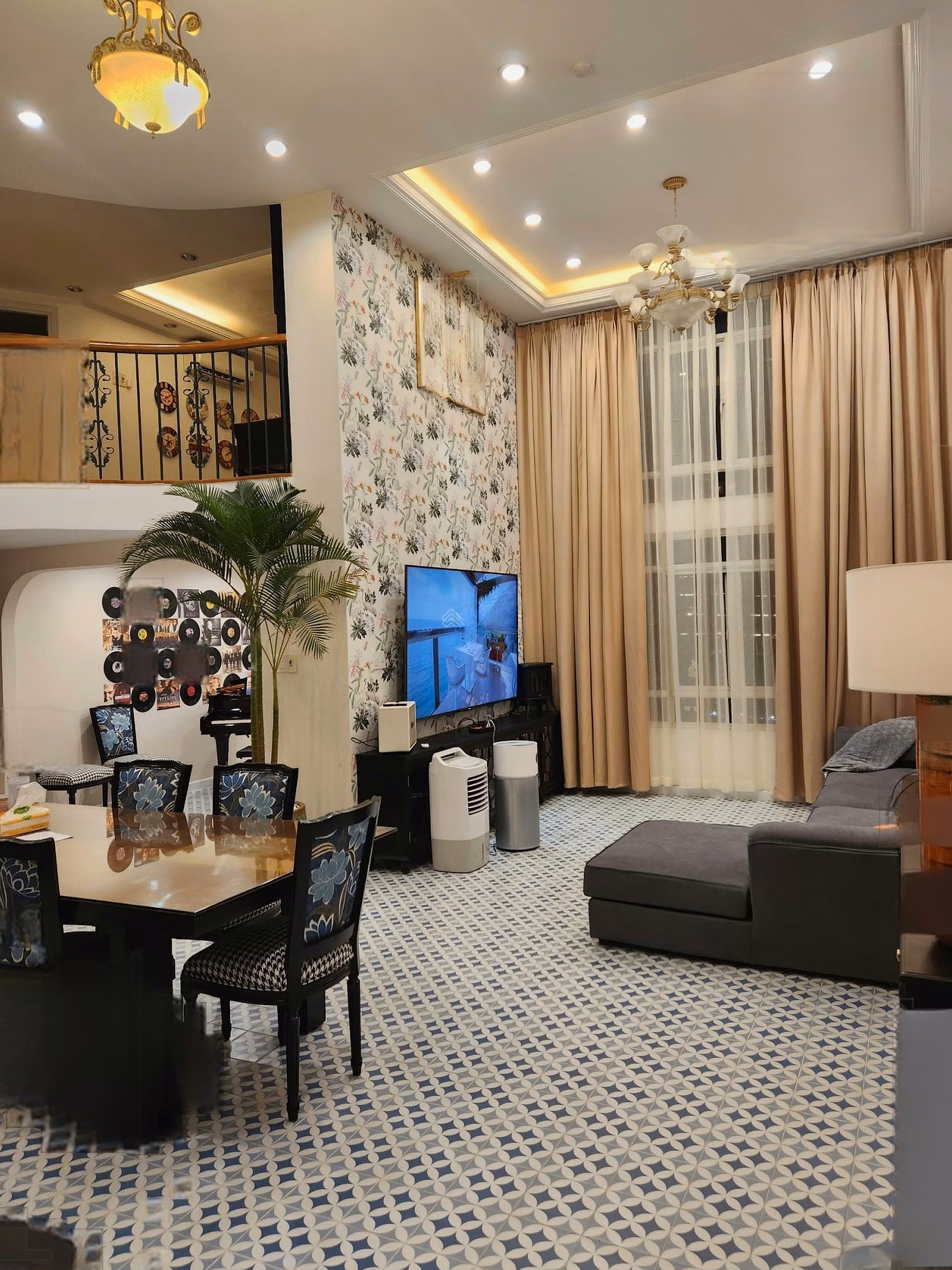 Phu Hoang Anh apartment for rent, 4 bedrooms, high quality furniture, move in immediately