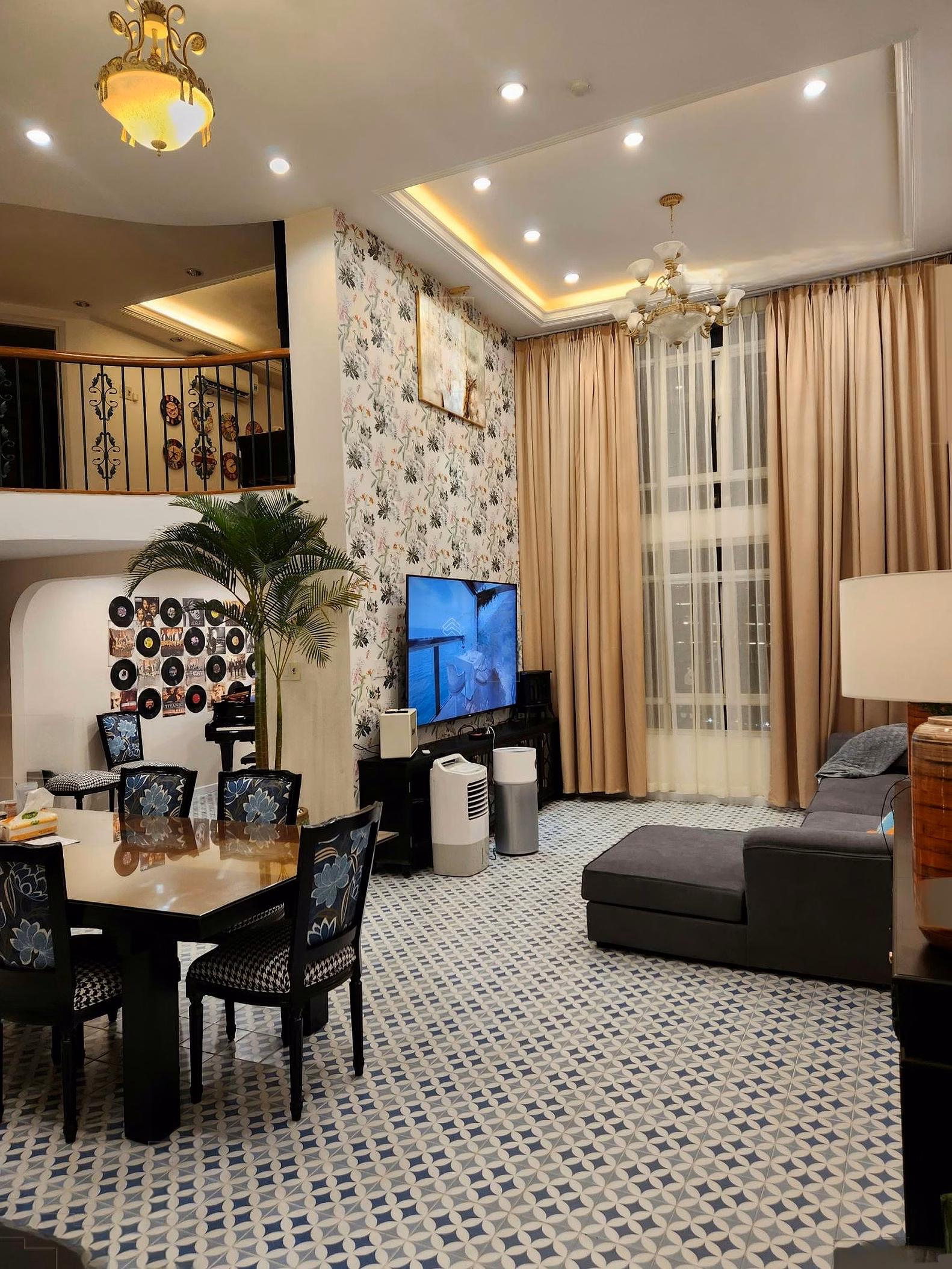 Phu Hoang Anh apartment for rent, 4 bedrooms, high quality furniture, move in immediately