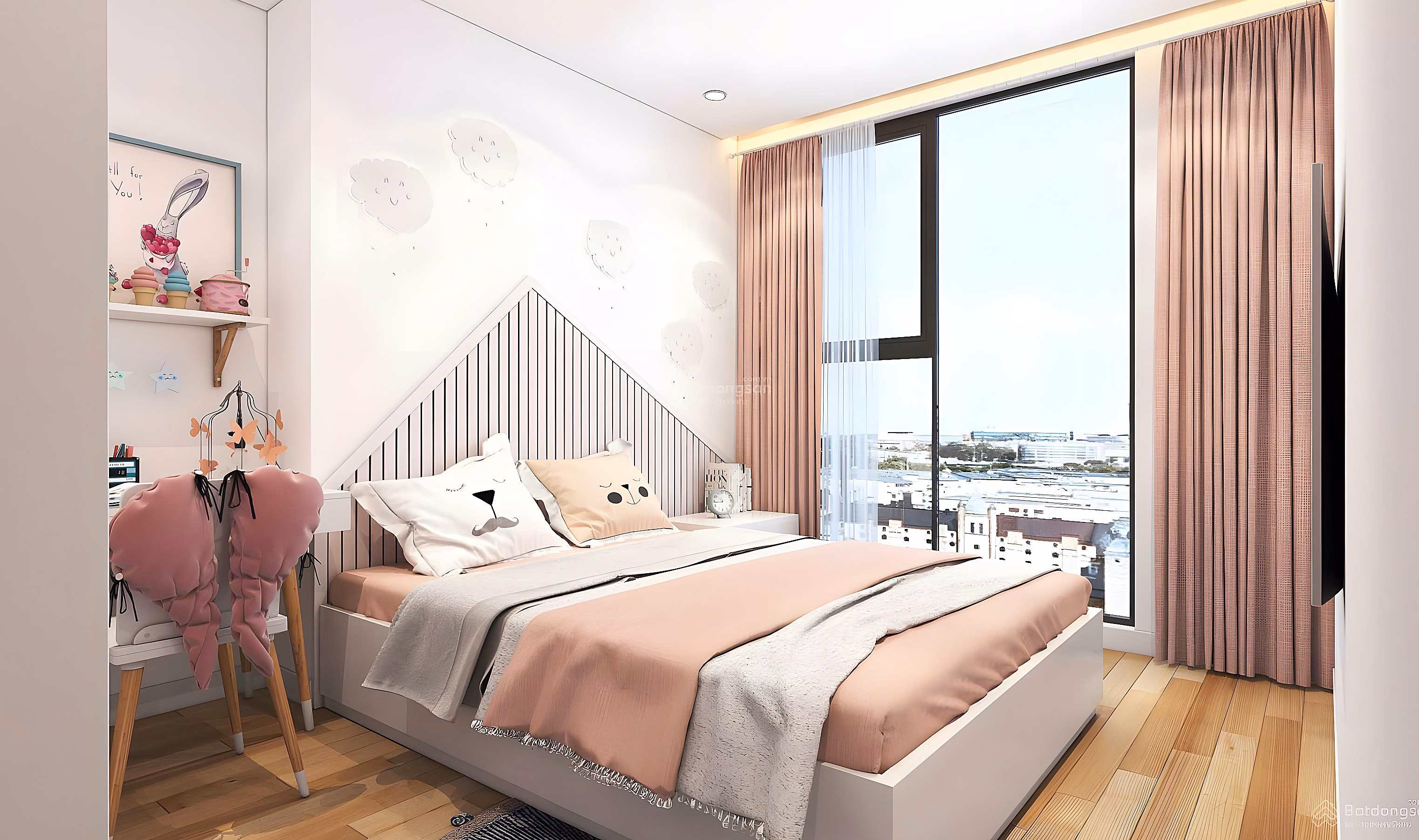 Due to work transfer, need to urgently sell apartment 2 bedrooms + 1 92m2 Grand Sunlake Van Quan, Ha Dong, city view