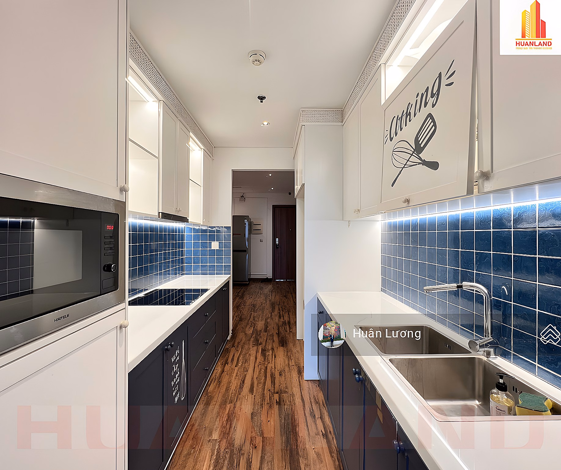 Stuck in cash, urgent sale of 107m2 apartment at Ha Do Centrosa, 2 bedrooms + 1 multi-purpose, good price, with pink book