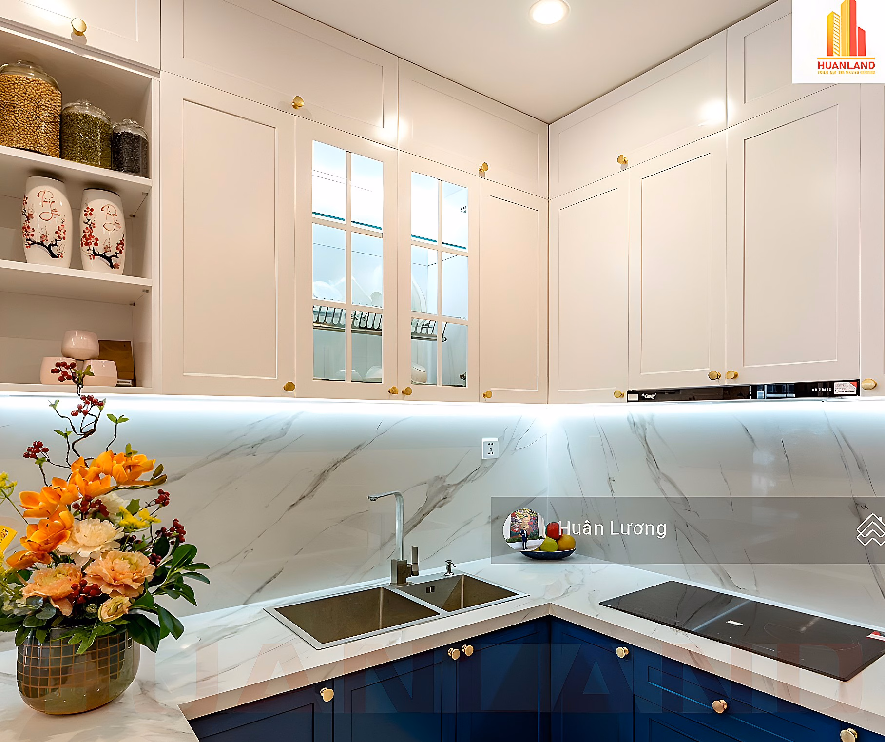 Stuck in cash, urgent sale of 107m2 apartment at Ha Do Centrosa, 2 bedrooms + 1 multi-purpose, good price, with pink book