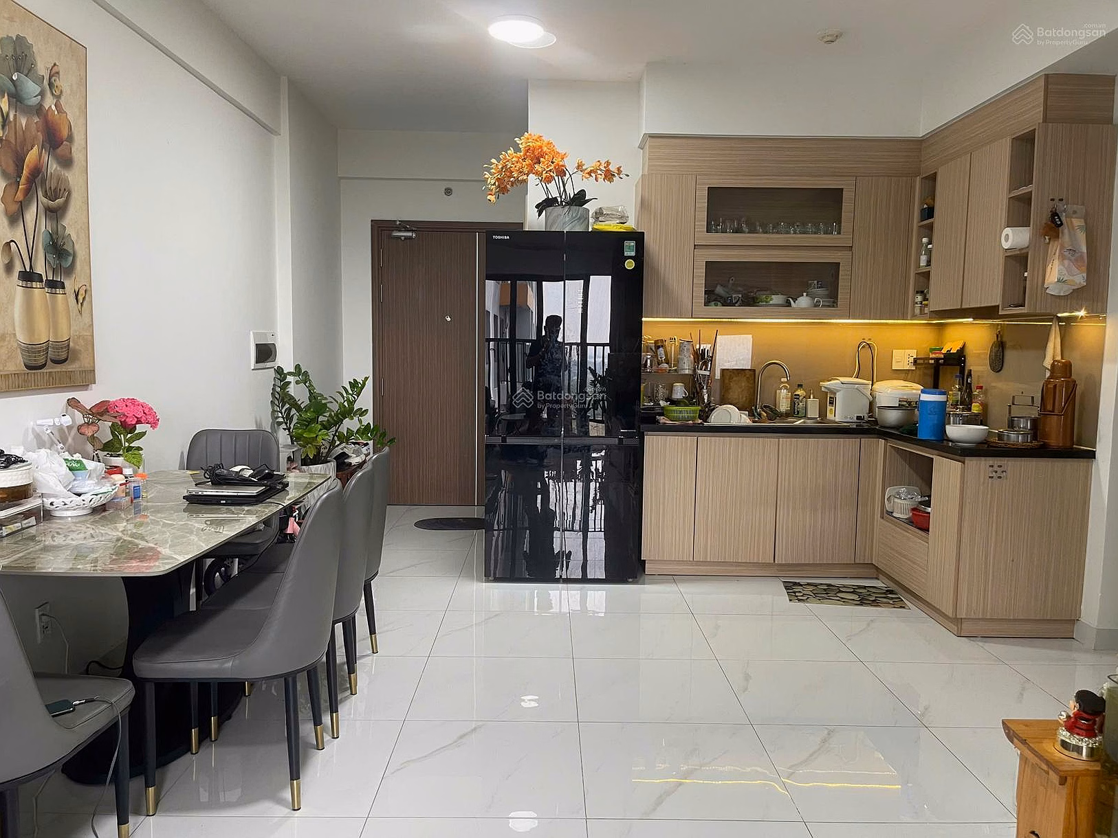 Quick sale of Lovera Vista Khang Dien apartment 65m2 - 2 bedrooms + 2 bathrooms with open view and free furniture for 3.25 billion