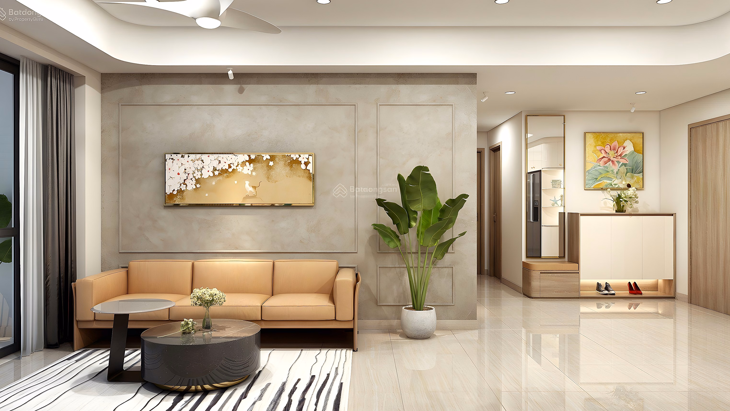 Green Valley Phu My Hung luxury apartment for rent, fully furnished, 128m2, 3 bedrooms, 2 bathrooms, good price 26 million/month