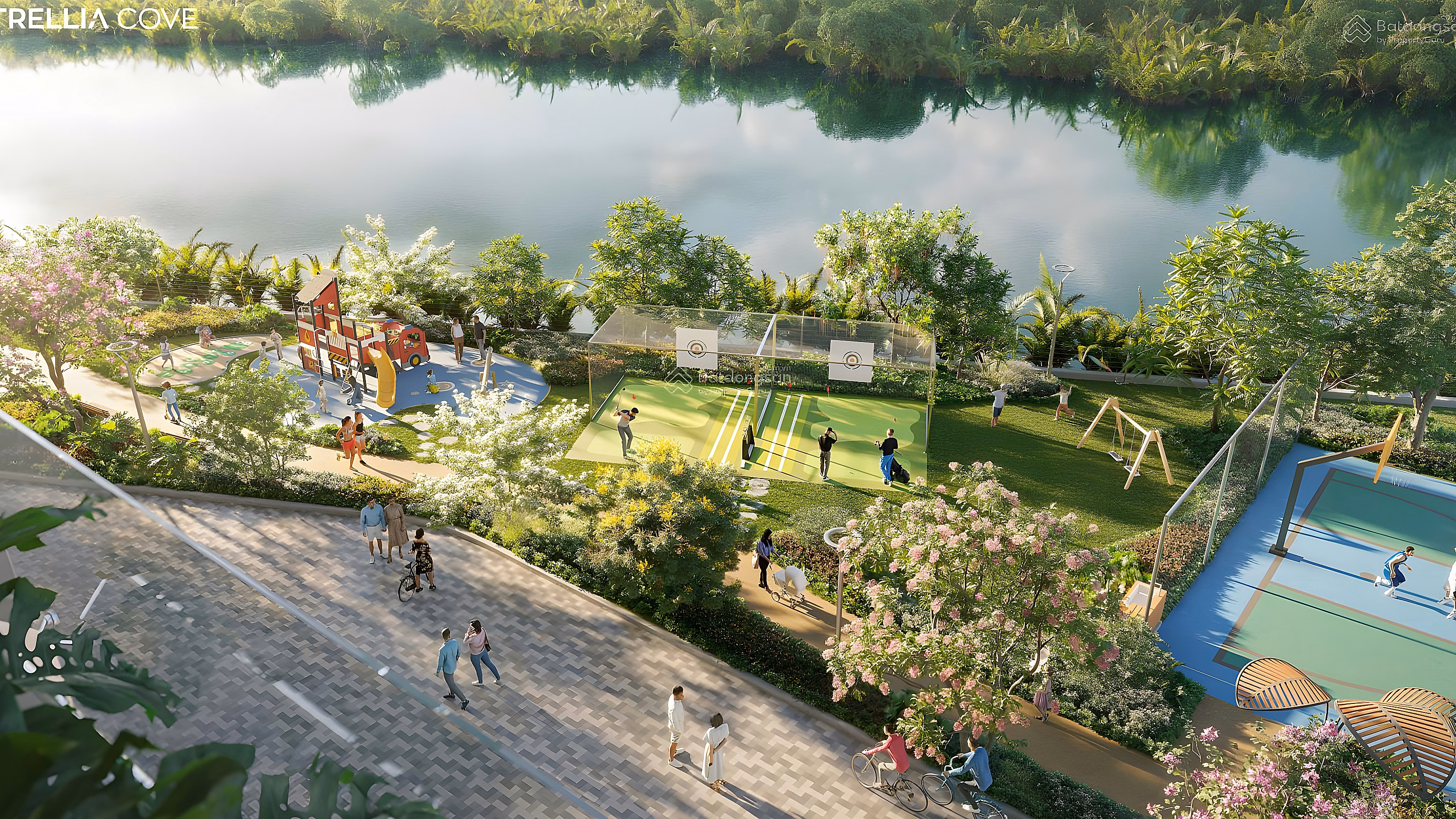 Mizuki Park - Trellia Cove GH river view apartment directly from Nam Long Investor - Securities up to 14.5%***