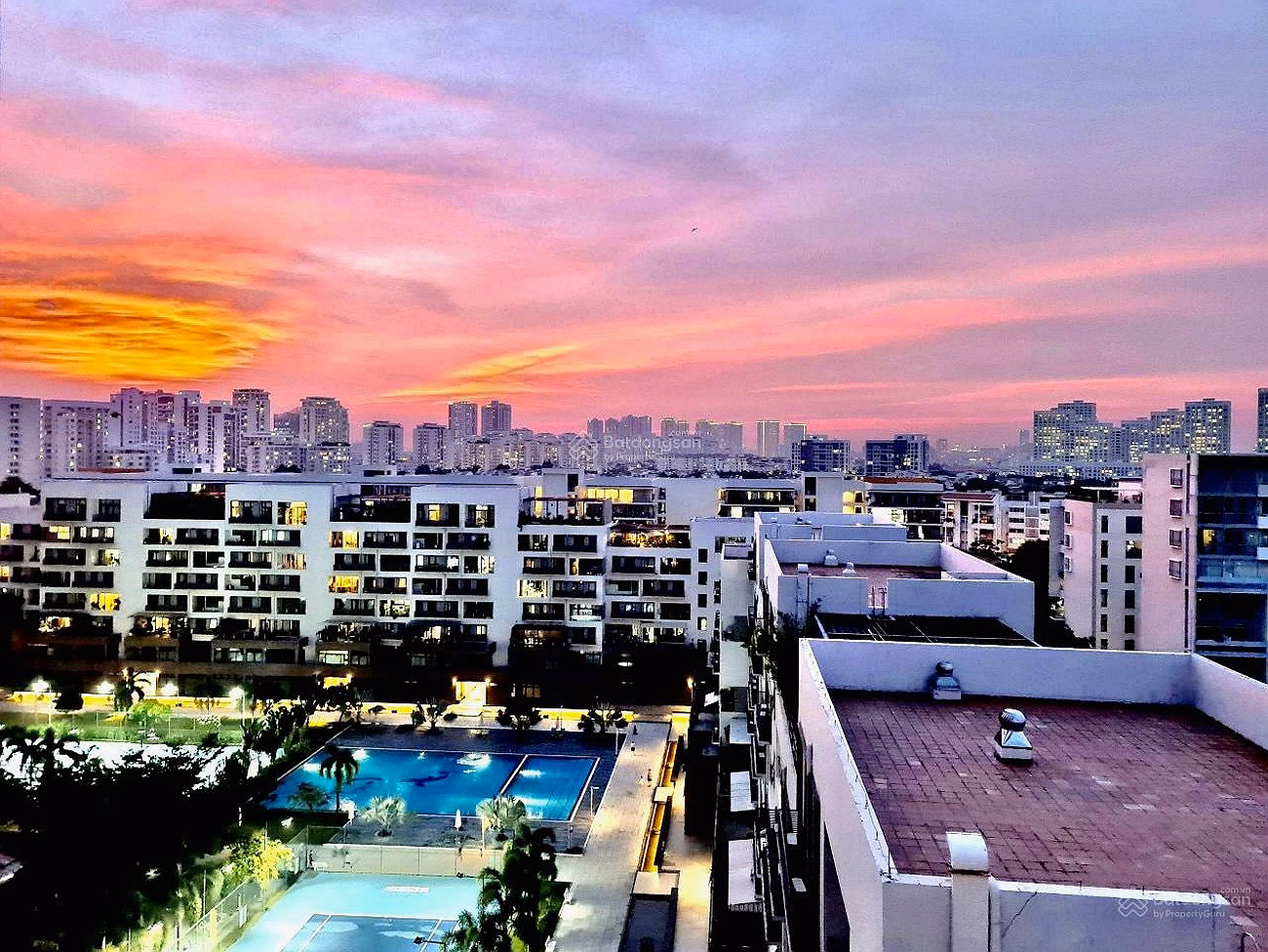 Selling The Panorama apartment, beautiful house, high floor, river view, price: 17.8 billion VND