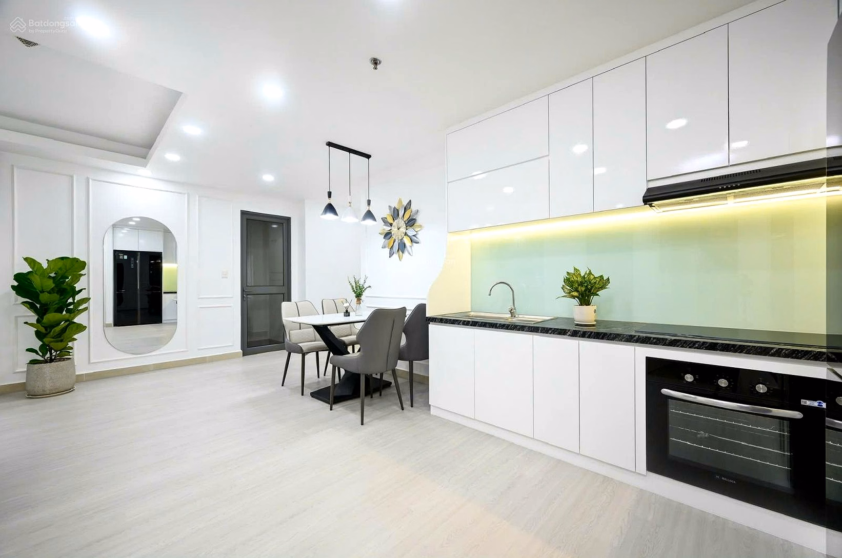 Masteri Thao Dien apartment for rent in T5 tower, 75m², 2Beds, short-term by day, week, month