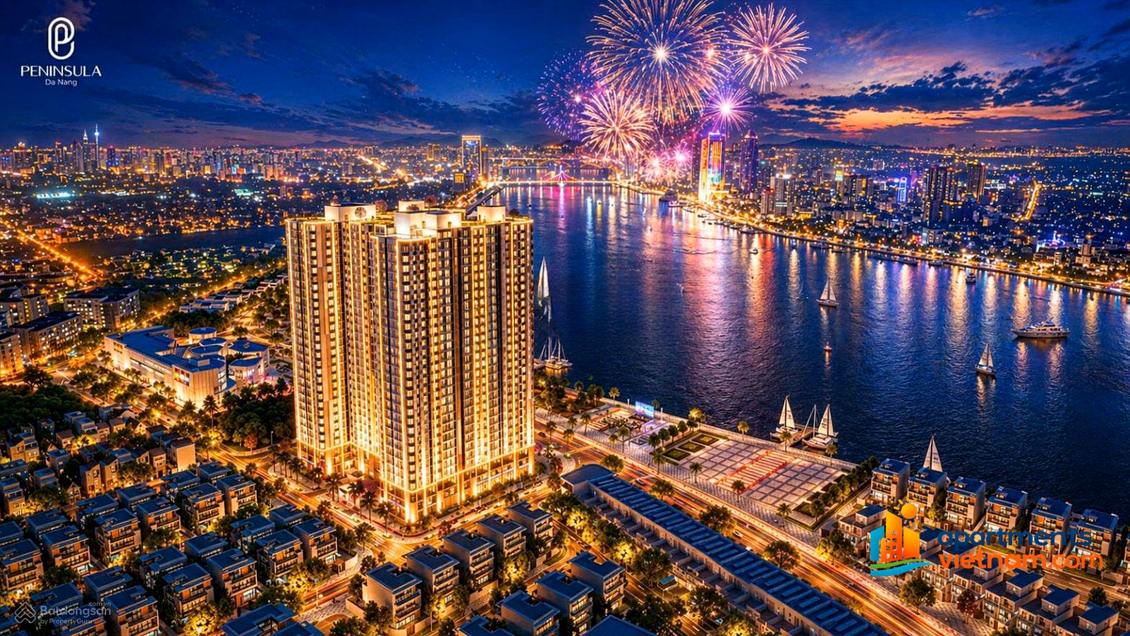 HOT! FROM ONLY 58 MILLION/M2 - OWN AN APARTMENT WITH DIRECT VIEW OF HAN RIVER PENINSULA. DISCOUNT UP TO 18%