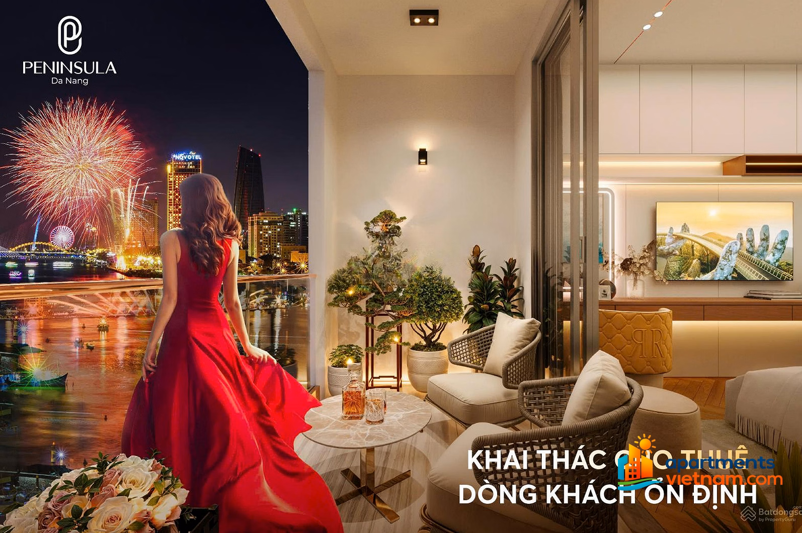 HOT! FROM ONLY 58 MILLION/M2 - OWN AN APARTMENT WITH DIRECT VIEW OF HAN RIVER PENINSULA. DISCOUNT UP TO 18%