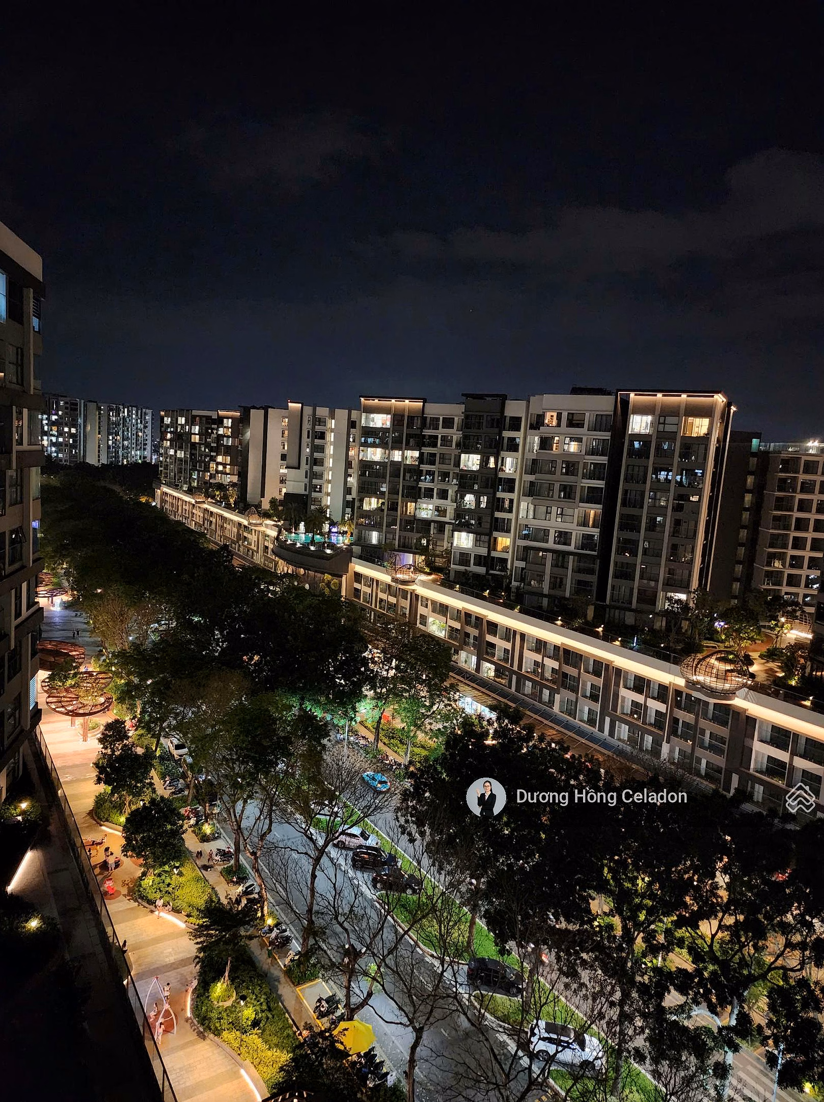 Diamond Celadon City 3 bedroom 2 bathroom apartment 117m2 - 8 billion 500 full furnished - free car parking space