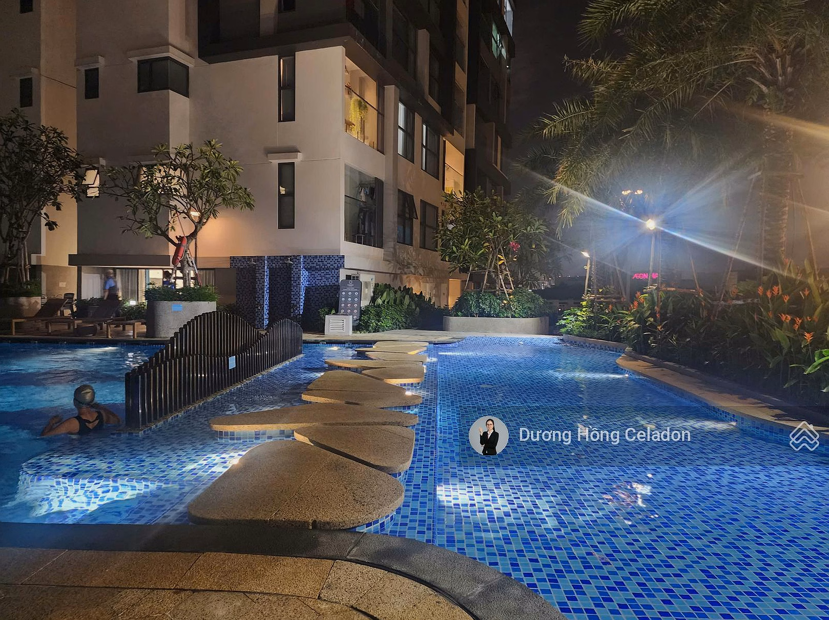 Diamond Celadon City 3 bedroom 2 bathroom apartment 117m2 - 8 billion 500 full furnished - free car parking space