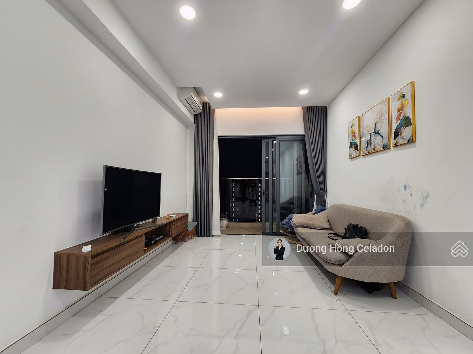 Apartment 112m2 Diamond Brilliant Celadon City, good contract price/ fully furnished/ cool view - NH sponsors 80%