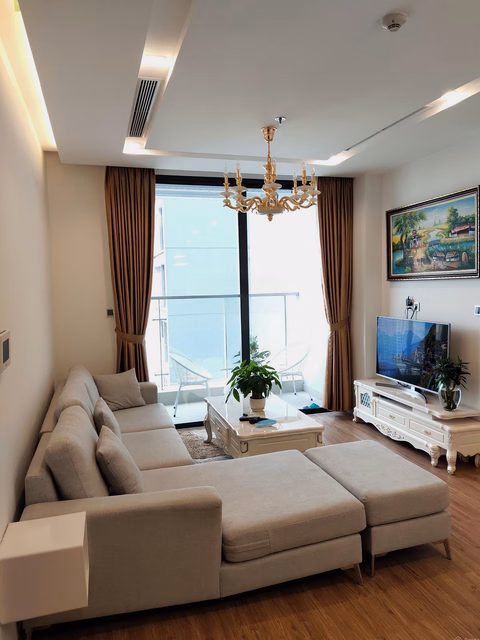 Vinhomes Metropolis 2 Bedrooms 80m² West Lake View 25th Floor Fully Furnished, Car Slot, Owner's House For Rent