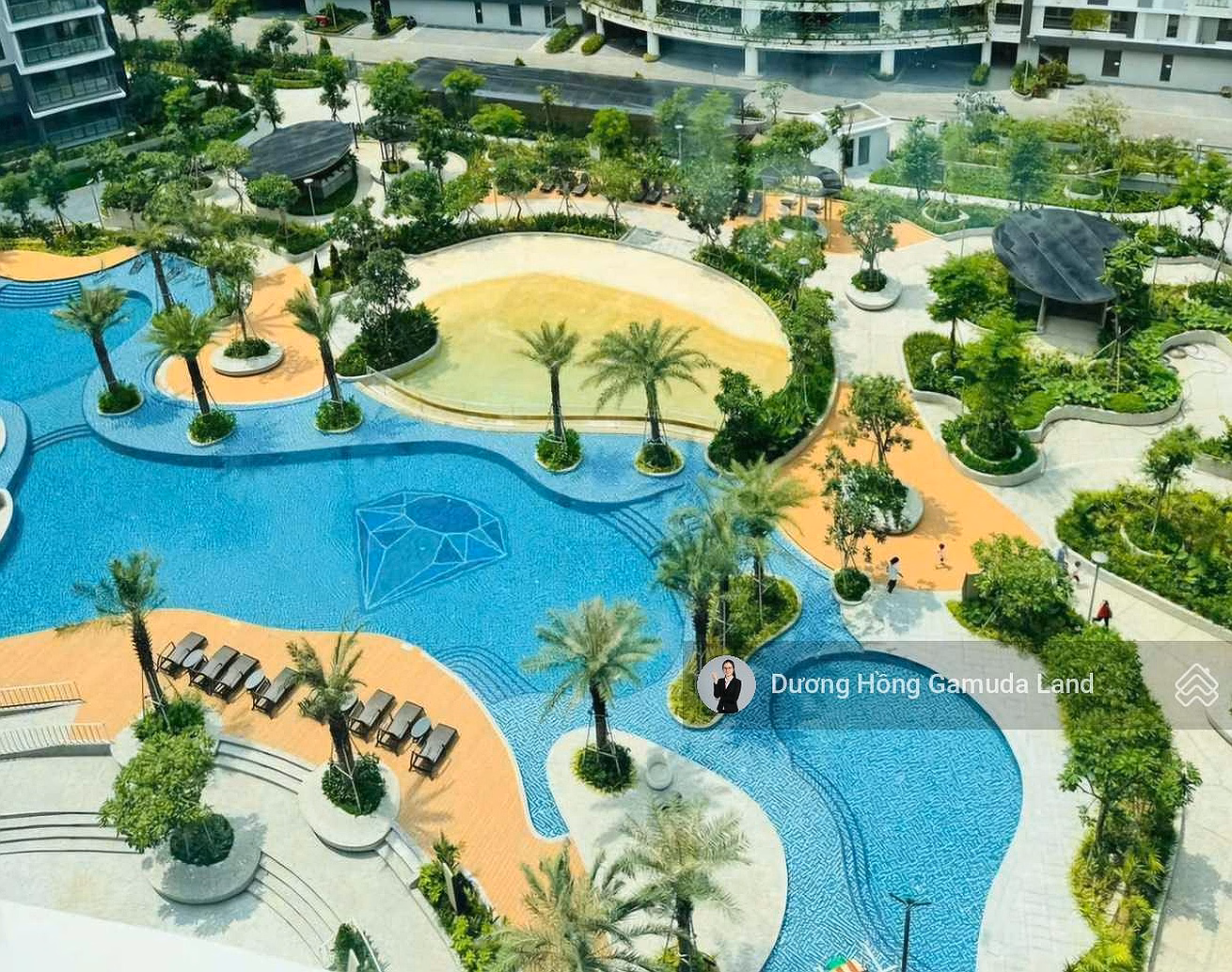 New sale of Diamond Centery Celadon City apartment, original price from investor only from 5 billion