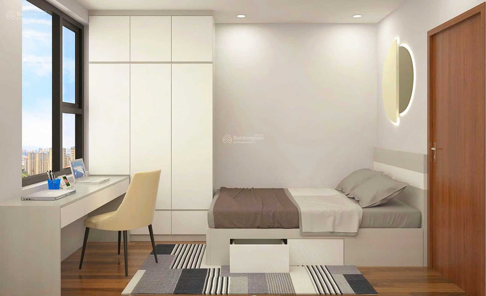CC for sale Eurowindow River Park apartment 63m2, 2 bedrooms, 2 bathrooms, fully furnished, river view***