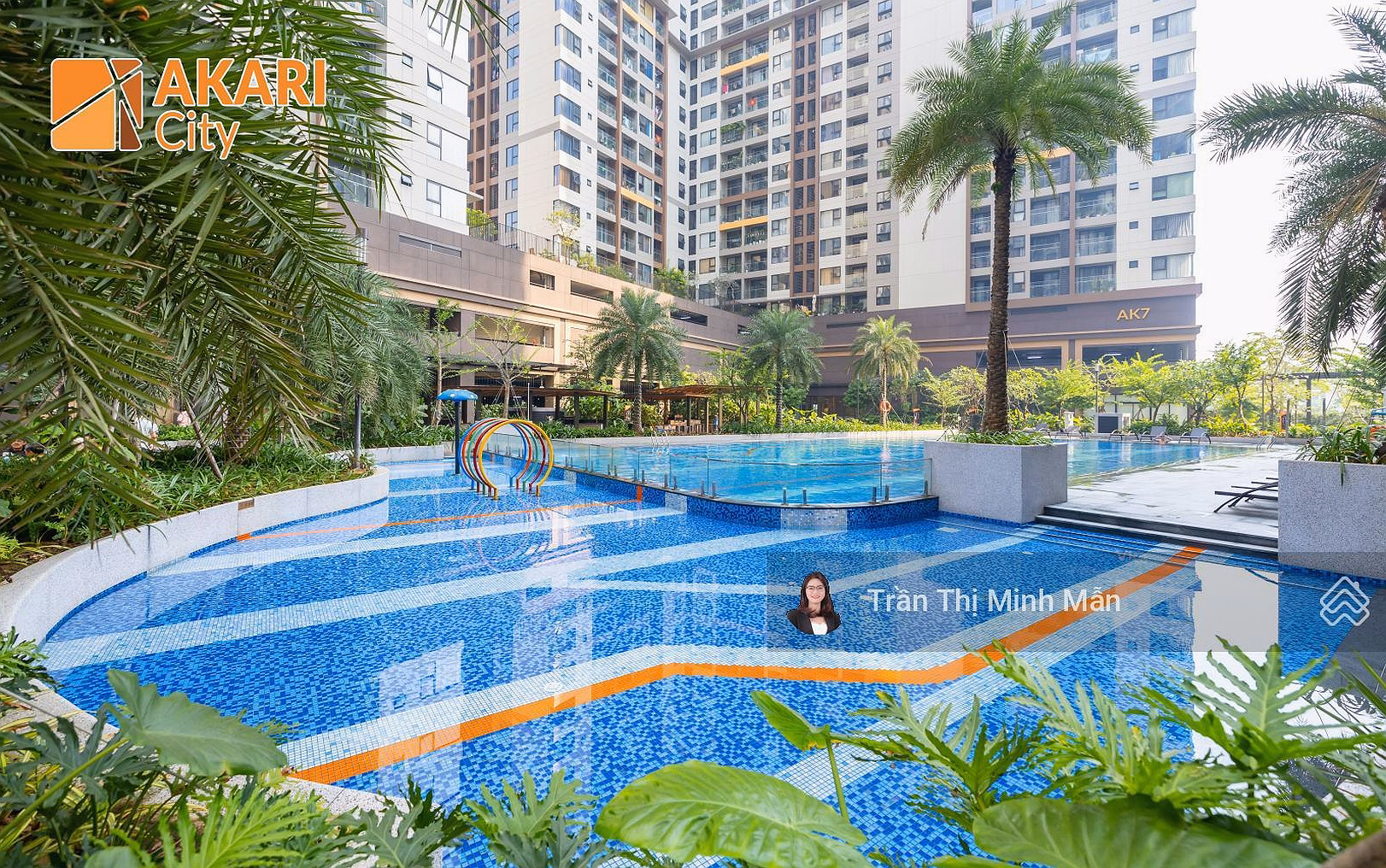 Apartment for sale under 4 billion Binh Tan, Akari Nam Long Vo Van Kiet, private pink book, new house handed over