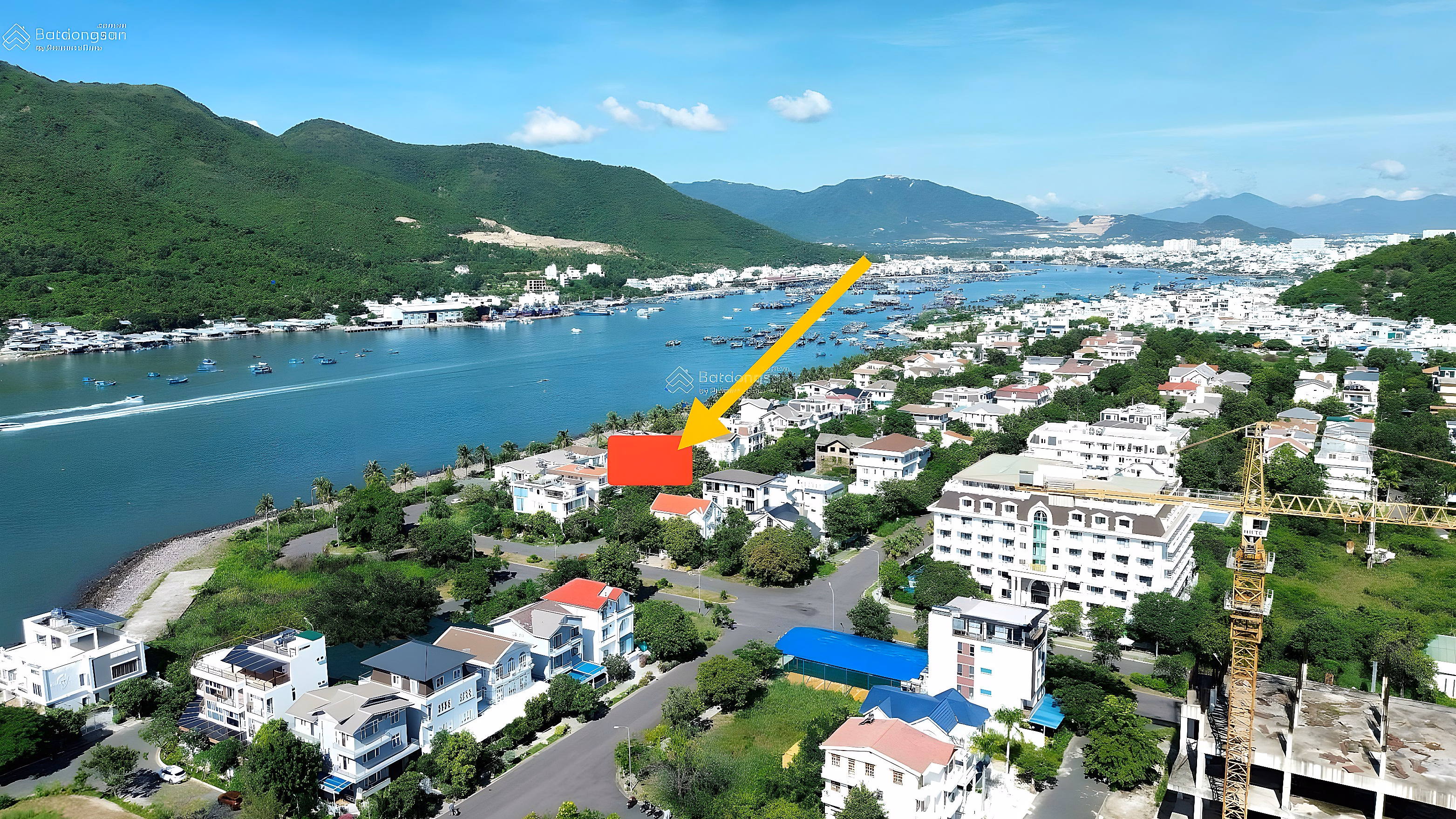 Villa land for sale in An Vien Nha Trang, 264m2, northeast direction, close to the sea. Price 100 million/m2