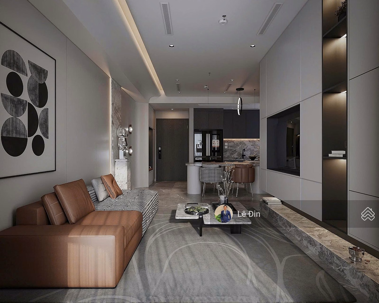 Owner sells 2 bedroom apartment 87m2 Ha Do Centrosa District 10, super good price, investment 9.8 billion*** Le Din