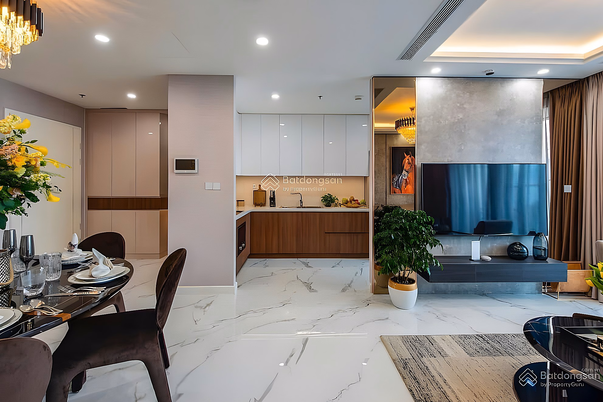 2-BR MIDDLE FLOOR APARTMENT FOR SALE WITH LAKE VIEW PRICE 5.2 BILLION AT HANOI HOMELAND CC***