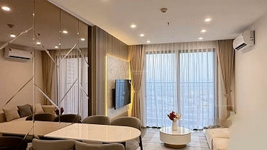 2 bedroom apartment, fully furnished, good price, near the lake at Vinhomes Smart City, only from 10 million***