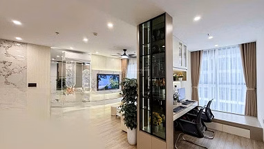 2 bedroom apartment, fully furnished, good price, near the lake at Vinhomes Smart City, only from 10 million***