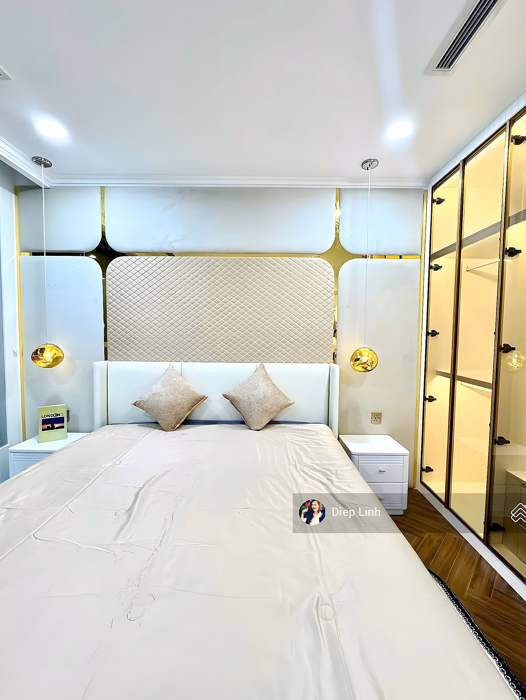 The owner urgently rents out an apartment with usable area of ​​90m2, fully furnished and decorated, priced at 19.9 million***