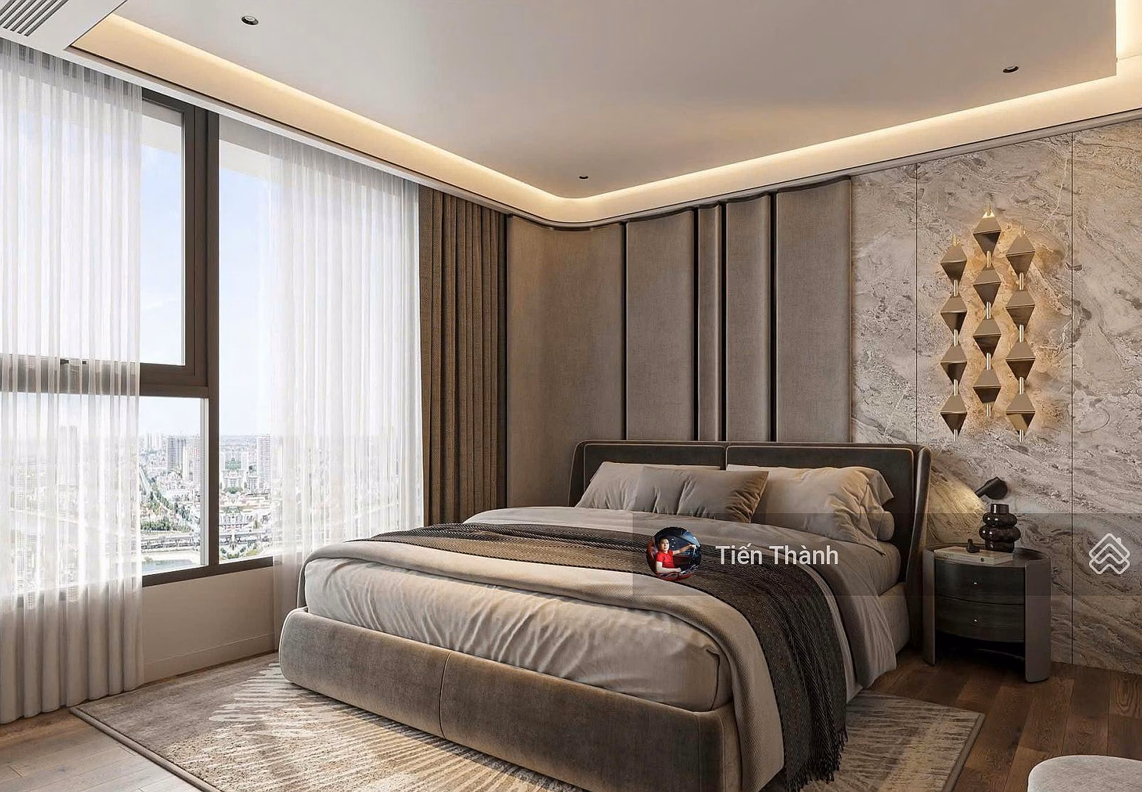 Urgent sale of Golden Westlake apartment 151 Thuy Khue, 113m2, 2 bedrooms, West lake view, 16 billion. 0963 668 ***
