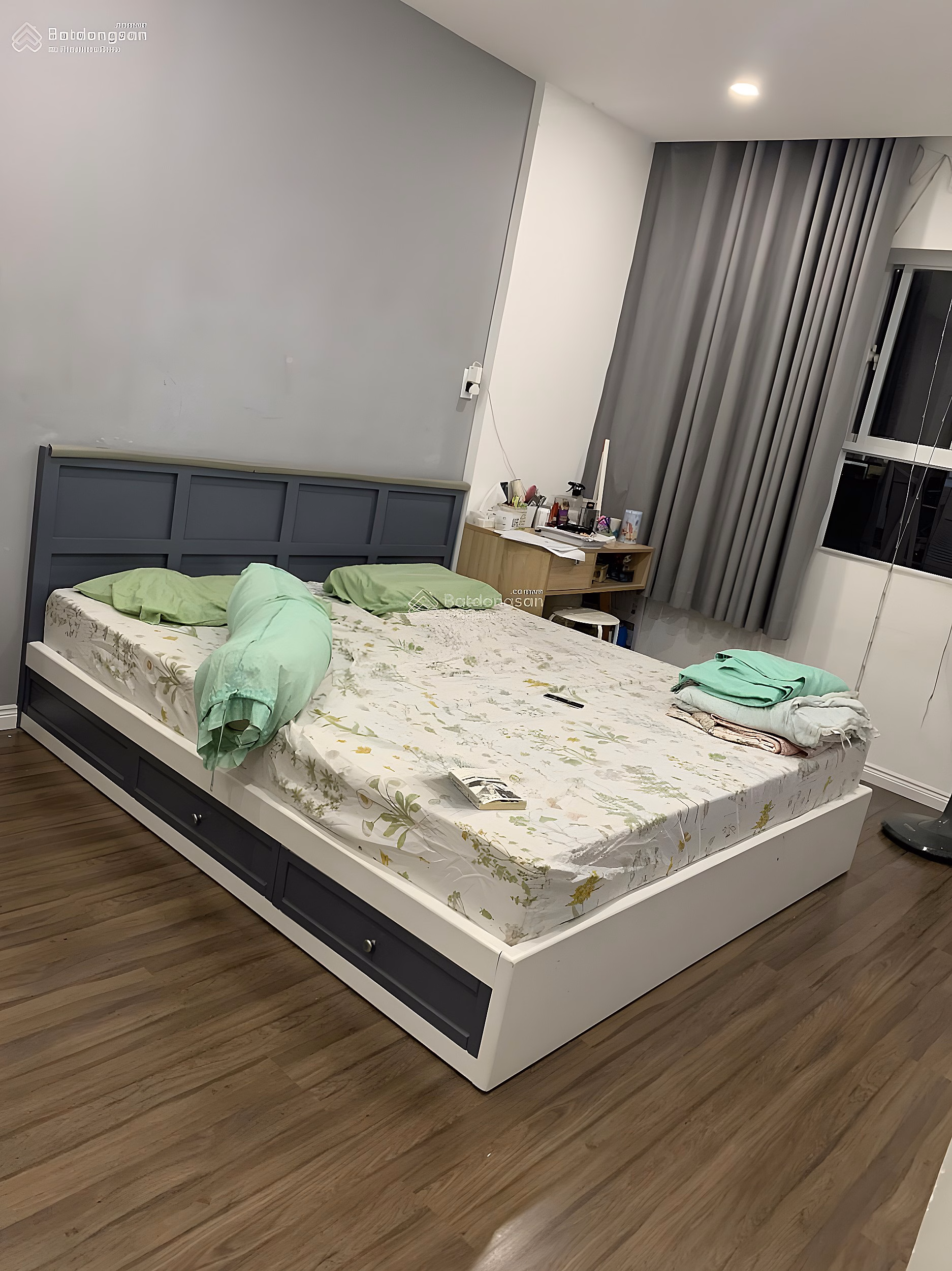 Chuong Duong Home apartment for sale, block B, 2 bedrooms 1 bathroom 60m2, price 2 billion 050***