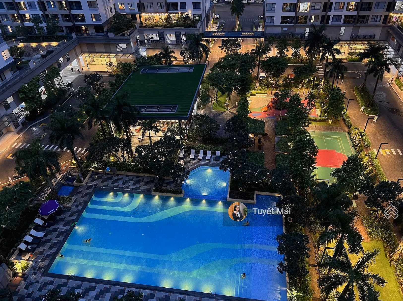 Akari City Phase 2 2 bedroom apartment for sale, ready book, nice view of the interior, 70% loan support