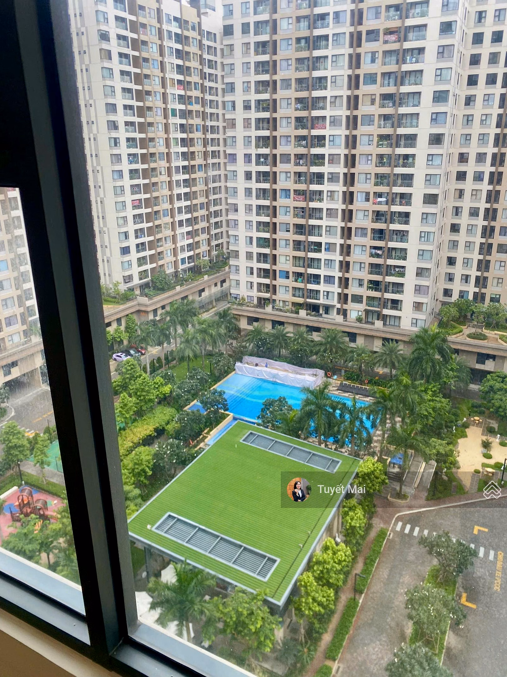 Akari City Phase 2 2 bedroom apartment for sale, ready book, nice view of the interior, 70% loan support