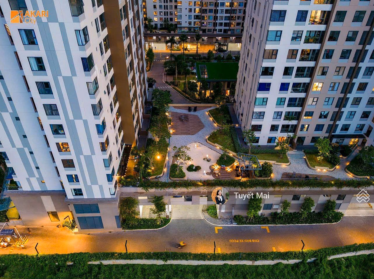 Akari City Phase 2 2 bedroom apartment for sale, ready book, nice view of the interior, 70% loan support
