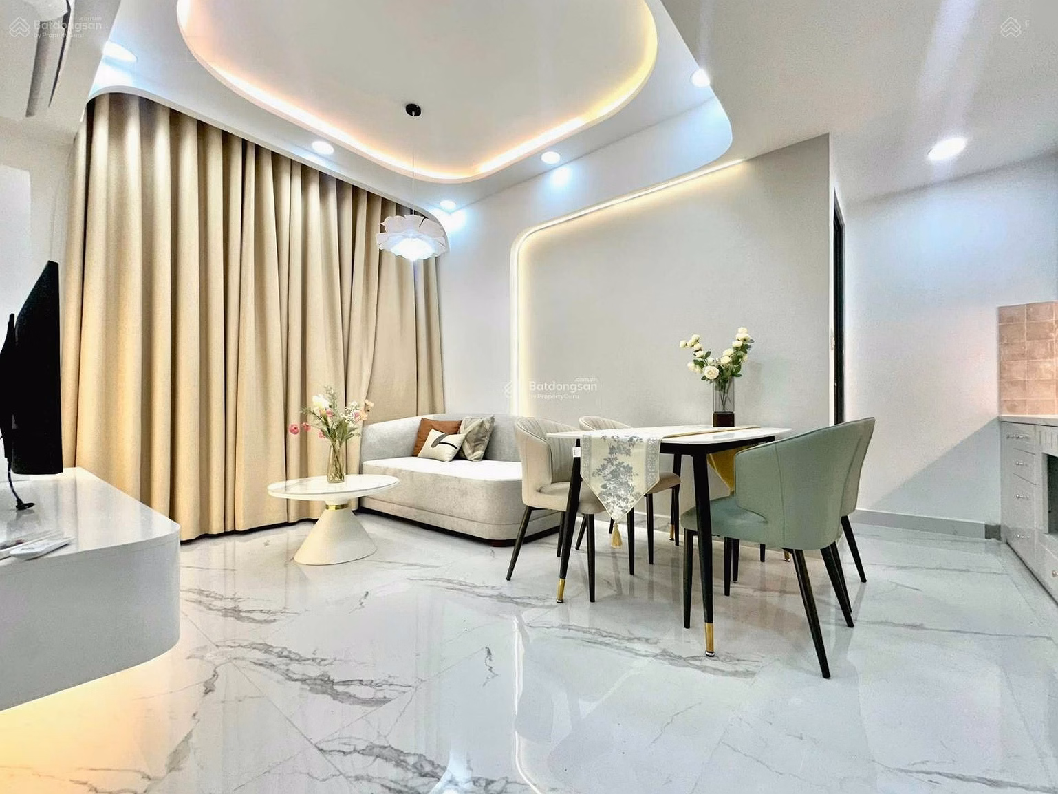 2 bedrooms for rent, fully furnished, beautiful furniture from 15 million/month, Lexington District 2, 73 m², 2 bedrooms + 2 bathrooms***