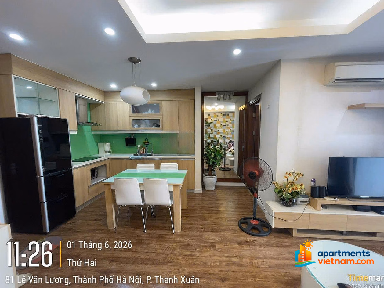 For rent: Star City apartment 50m², studio fully furnished, 11 million/month - 0915 351 ***