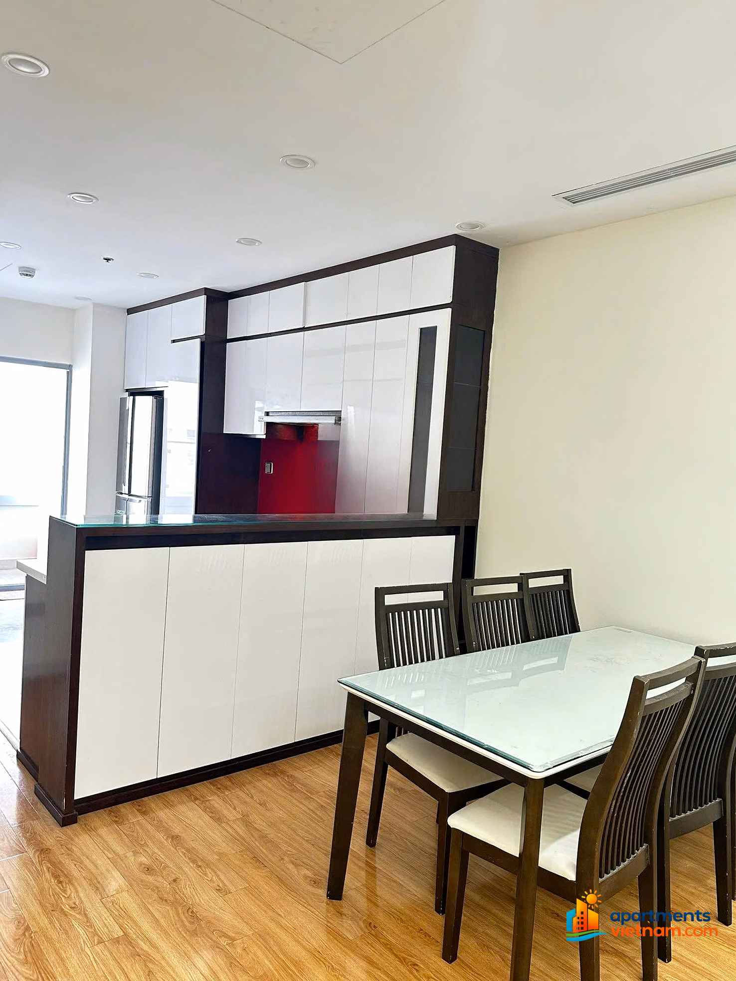 View house 24/7 for rent in Diamond Flower apartment 120m2, 3 bedrooms, full of beautiful furniture, 19 million/month - 0915 351 ***